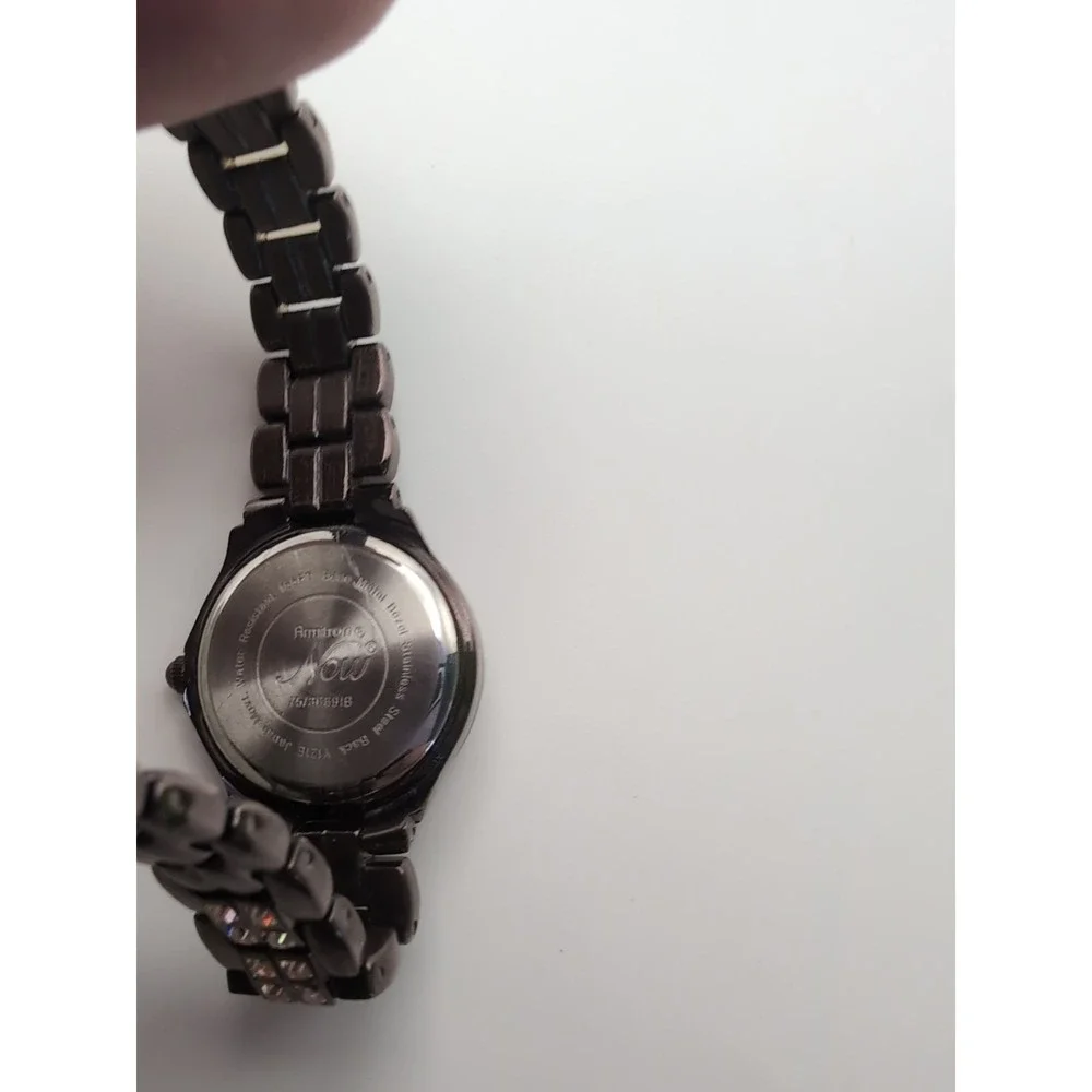 Armitron Now Womens Watch 75/3814IB Swarovski Crystal Accent‎ Brown Bronze